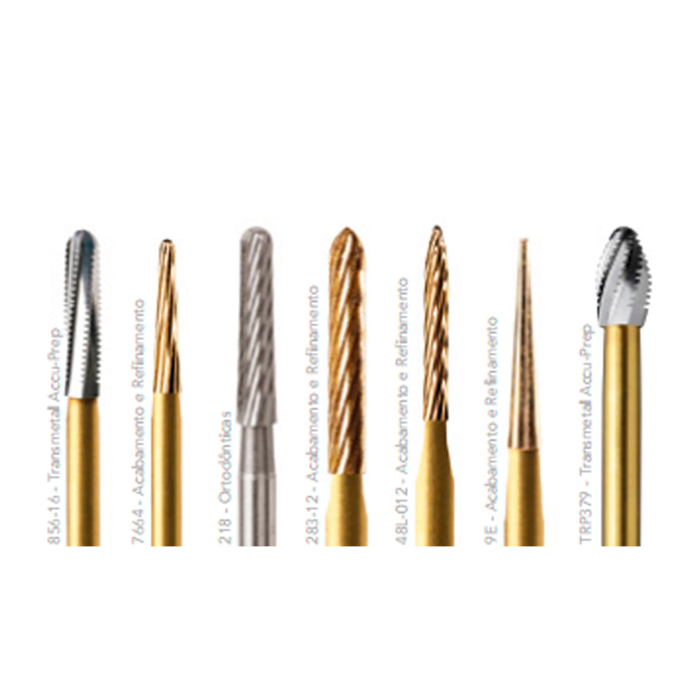 Kit Broca Universal p/ Preparo Prima Dental DentalMaster