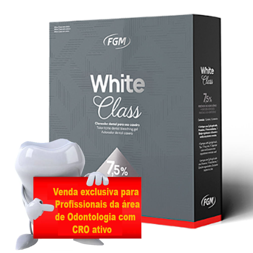 Clareador dental caseiro White Class FGM