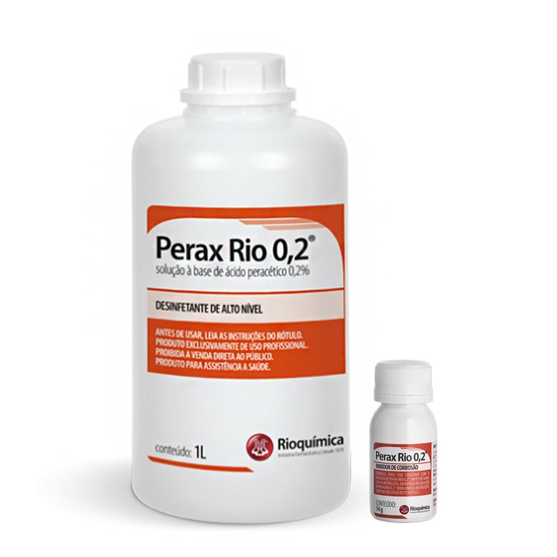 Ácido Peracético Perax Rio 0,2 - Rioquímica - Dental Master