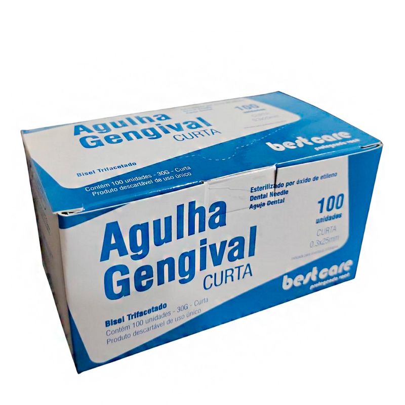 Agulha-Gengival-Curta-Best-Care